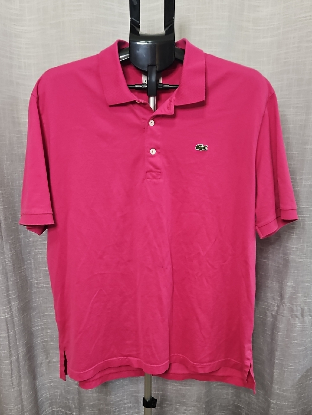 Lacoste Men's Hot Pink Classic Polo